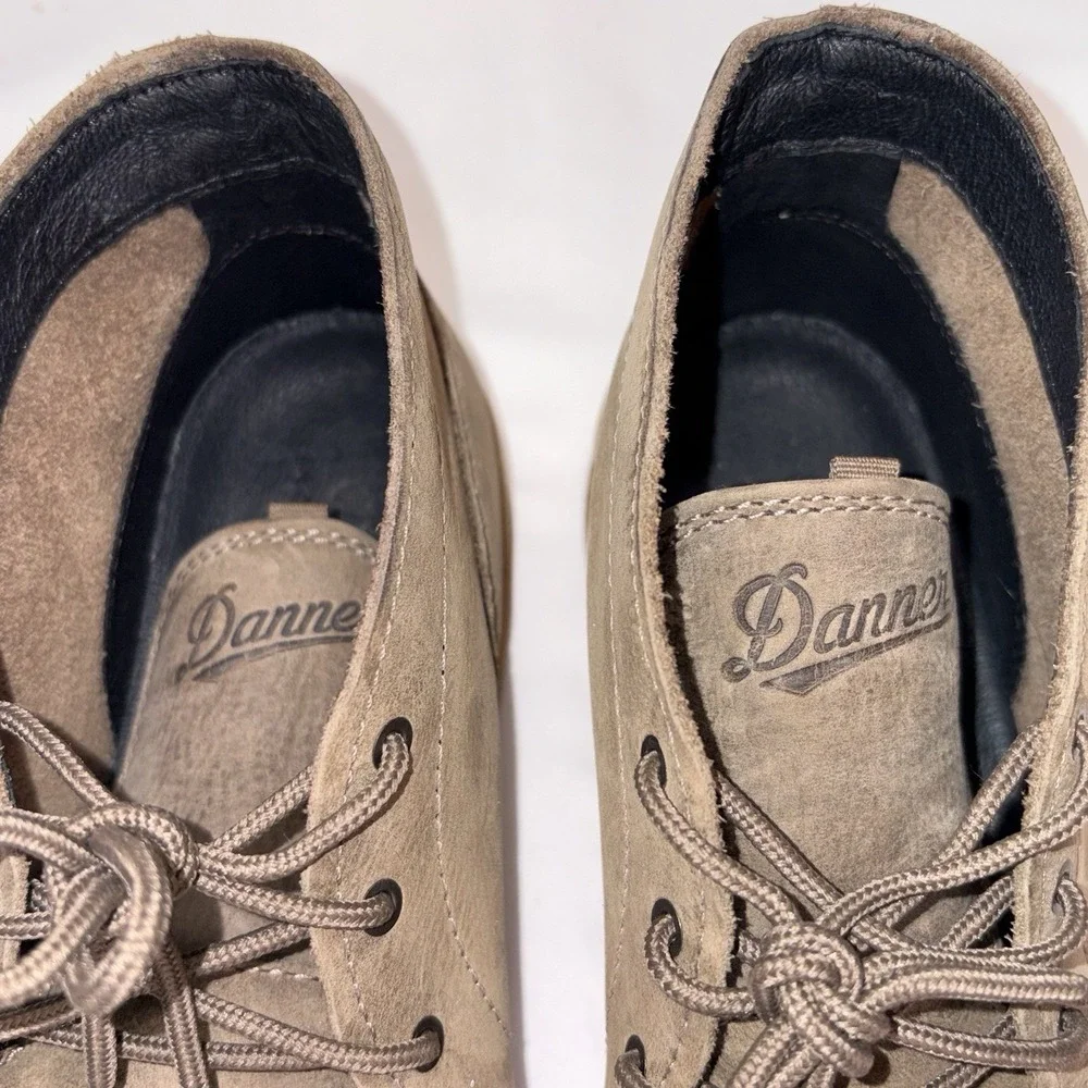 Danner Chukka Boots Men's US 9 D Forest Timberwolf Leather Lightweight Outdoor